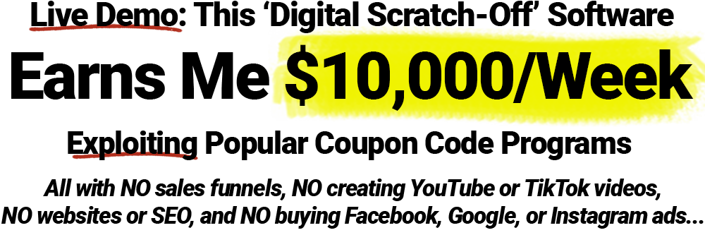 Digital Scratch-Off Profits From Luther Landro